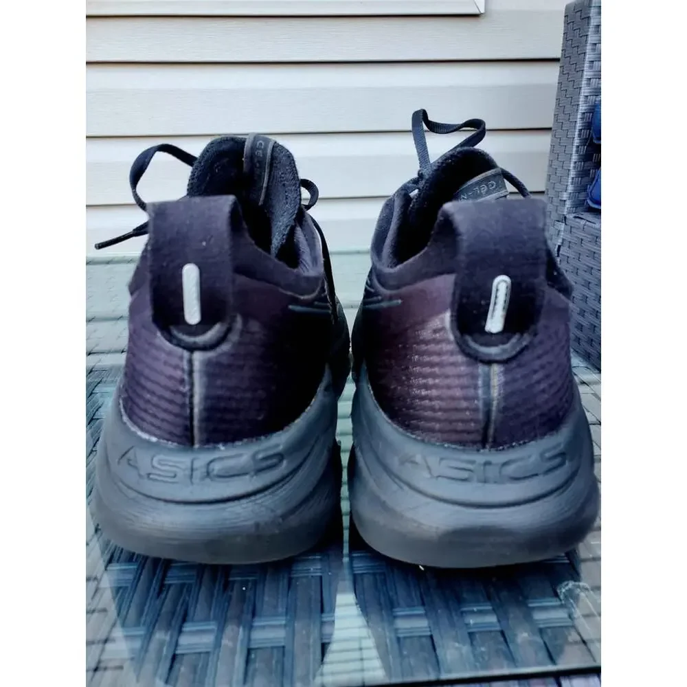 ASICS GEL-Nimbus 27 Men’s Running Shoes Size 9 Wide– Triple Black